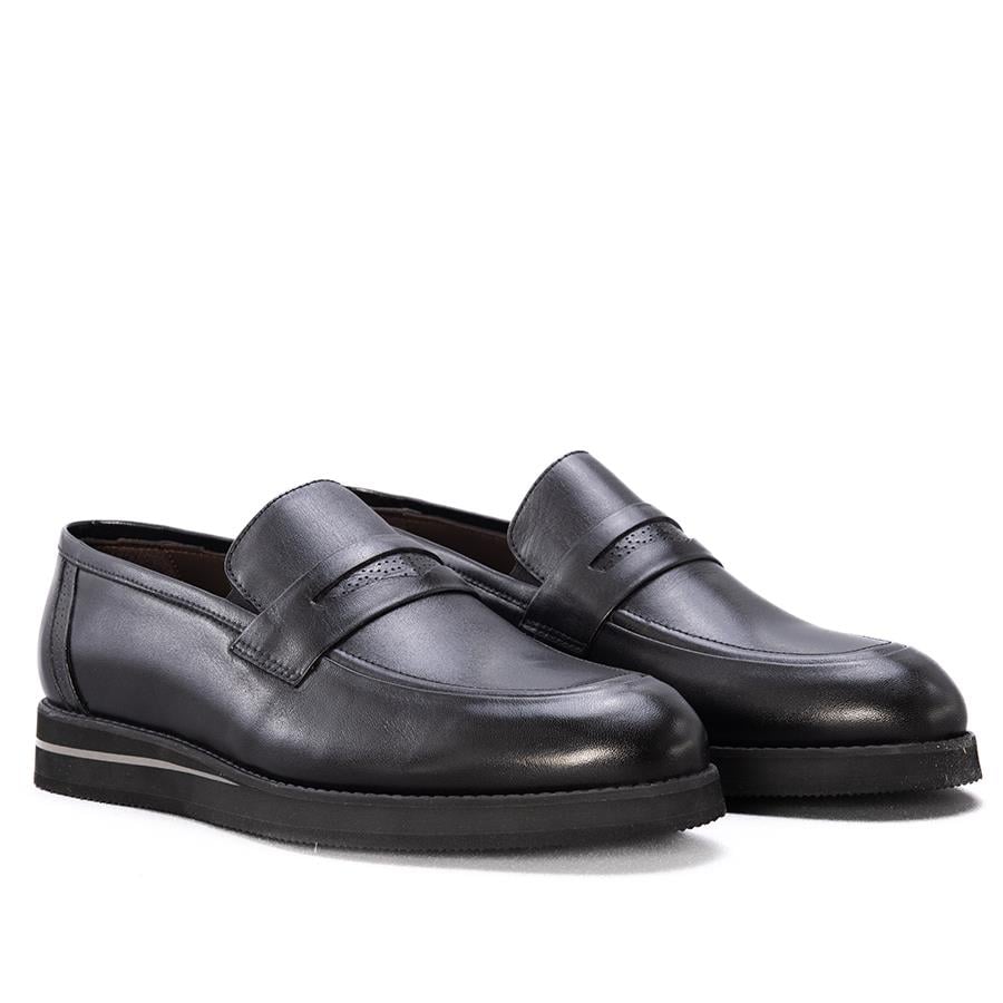 Gusse Travis Erkek Hakiki Deri Loafer Ayakkabı-3129
