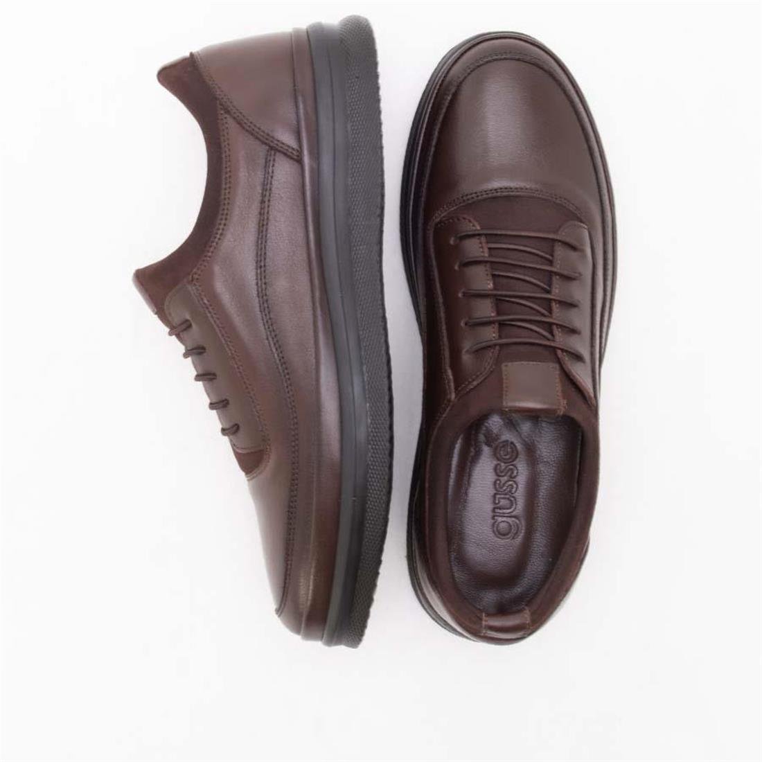 GUSSE TREVOR ERKEK   HAKIKI DERI AYAKKABI 6060B