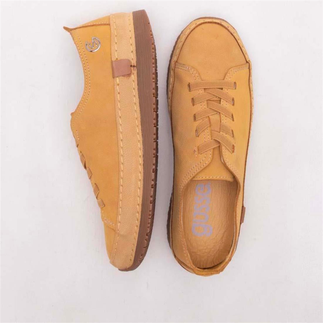 GUSSE VALENE KADIN  HAKİKİ NUBUK DERİ CASUAL AYAKKABI