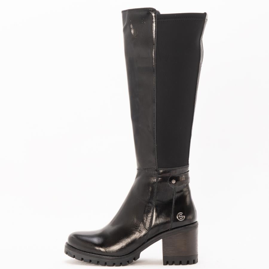 Gusse Verena Kadın Hakiki Rugan Deri Çizme 241244