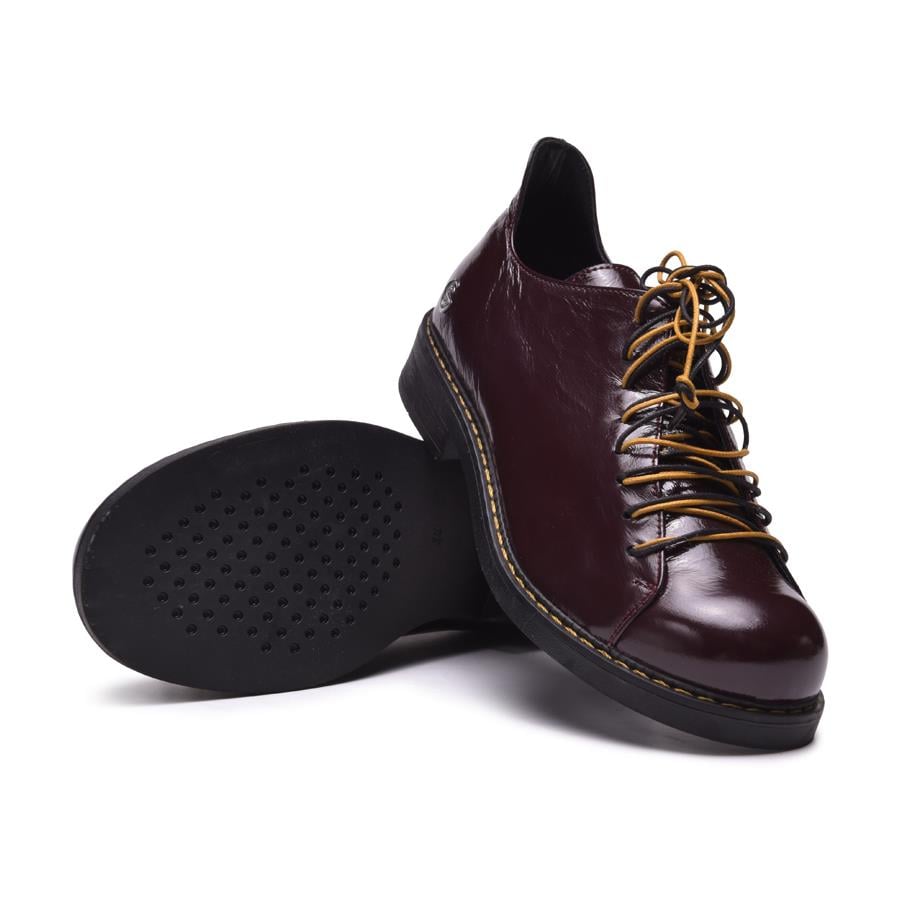 Gusse Vıola Kadın Hakıkı Rugan Derı Ayakkabı 730-3