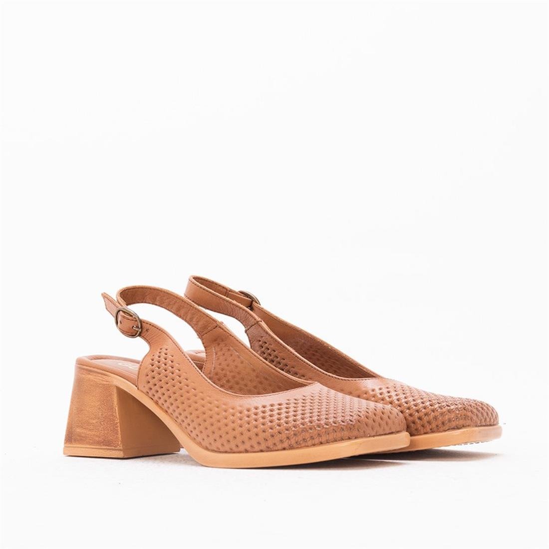 GUSSE VIVIANNE KADIN HAKIKI DERI SANDALET 19002