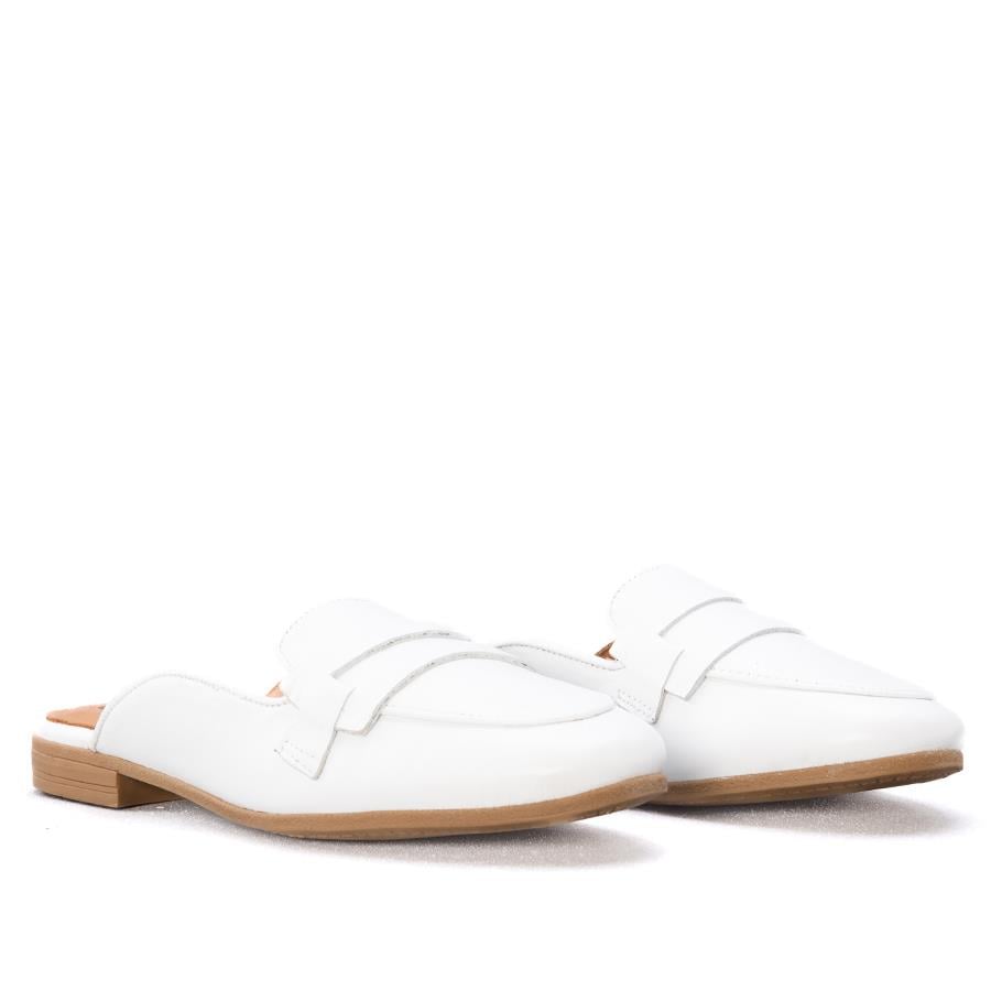 Gusse Yordanka Kadın Hakiki Deri Memory Foam Terlik 23121