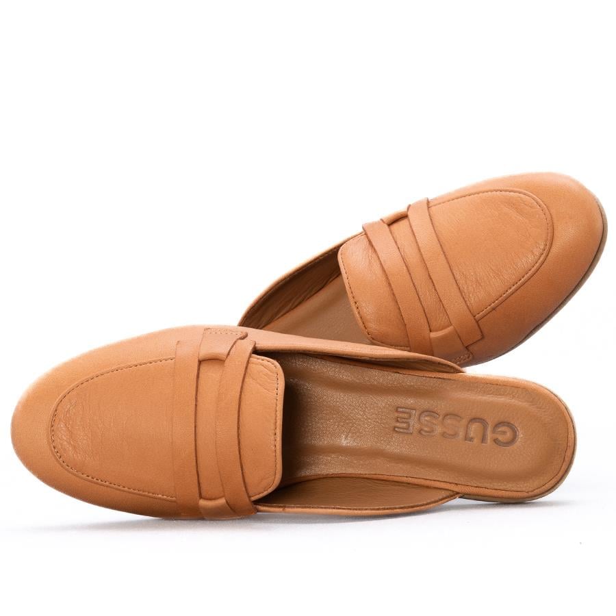 Gusse Yordanka Kadın Hakiki Deri Memory Foam Terlik 23121