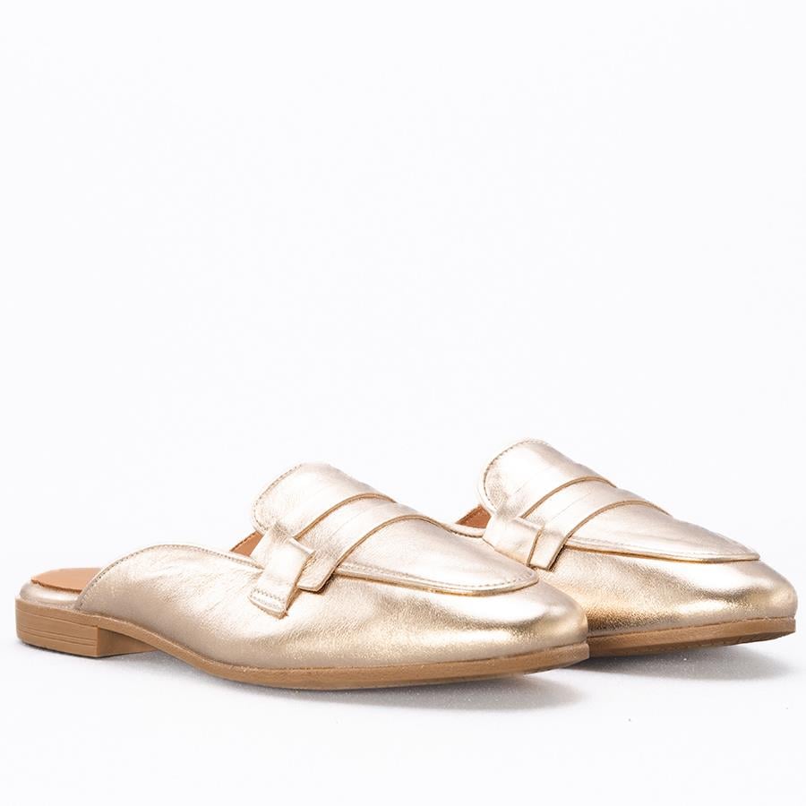 Gusse Yordanka Kadın Hakiki Deri Memory Foam Terlik 23121