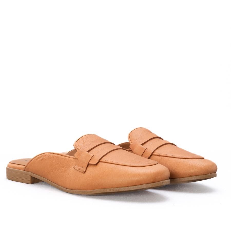 Gusse Yordanka Kadın Hakiki Deri Memory Foam Terlik 23121