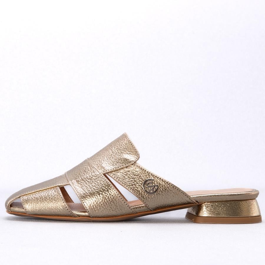 Gusse Yulia Kadın Hakiki Deri Abiye Terlik K1597