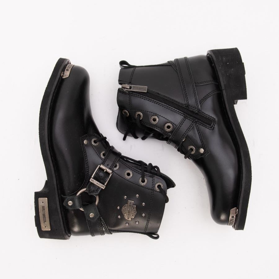 Harley Davidson Becky Kadin Yağli Deri Bot