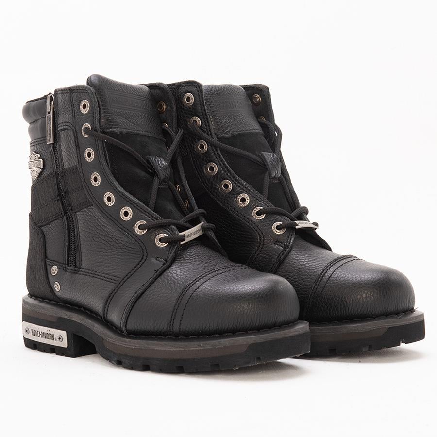 Harley Davidson Carter Erkek Baskılı Deri Bot-025M100637