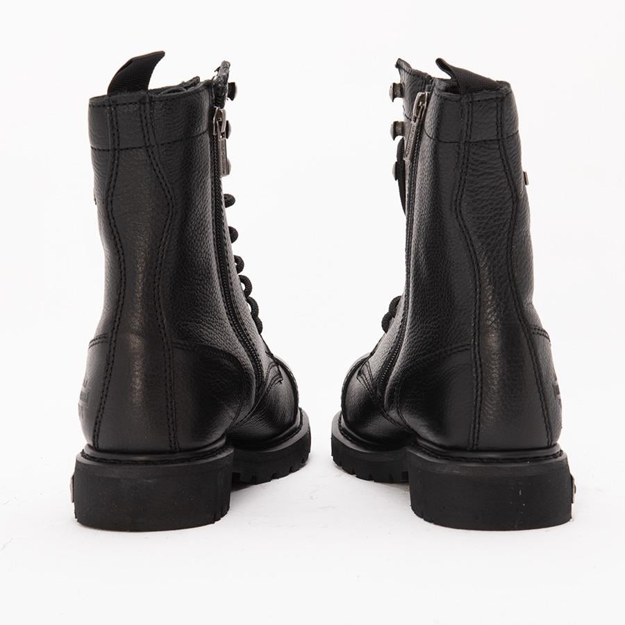 Harley Davidson Colmar Kadin Baskili Deri Bot