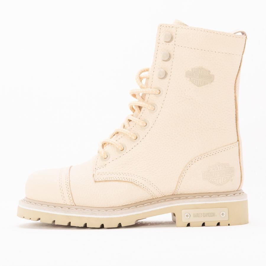 Harley Davidson Colmar Kadin Baskili Deri Bot