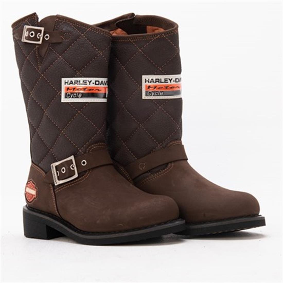 Harley Davidson Laconia 644 W Kadin Nubuk Deri Bot