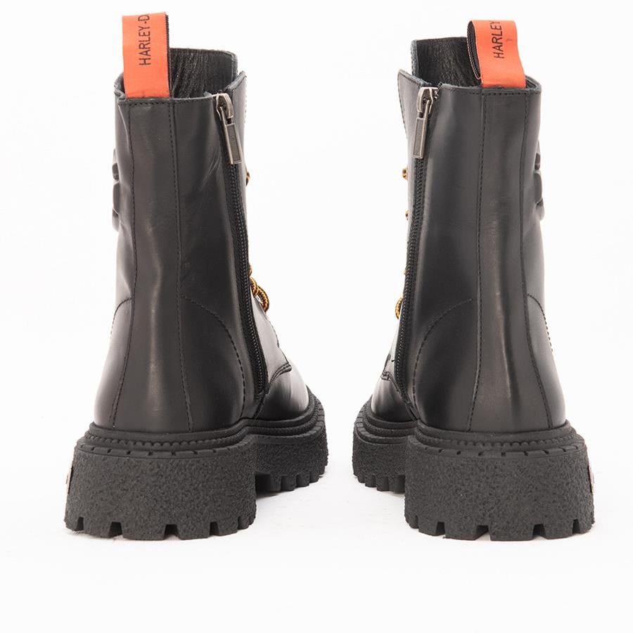 Harley Davidson Margaret Kadın Baskı Deri Bot 021Z100613