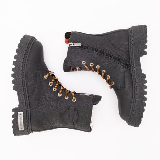 Harley Davidson Margaret Kadın Baskı Deri Bot 021Z100613