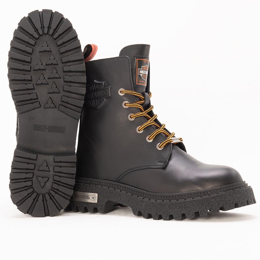 Harley Davidson Margaret Kadın Baskı Deri Bot 021Z100613