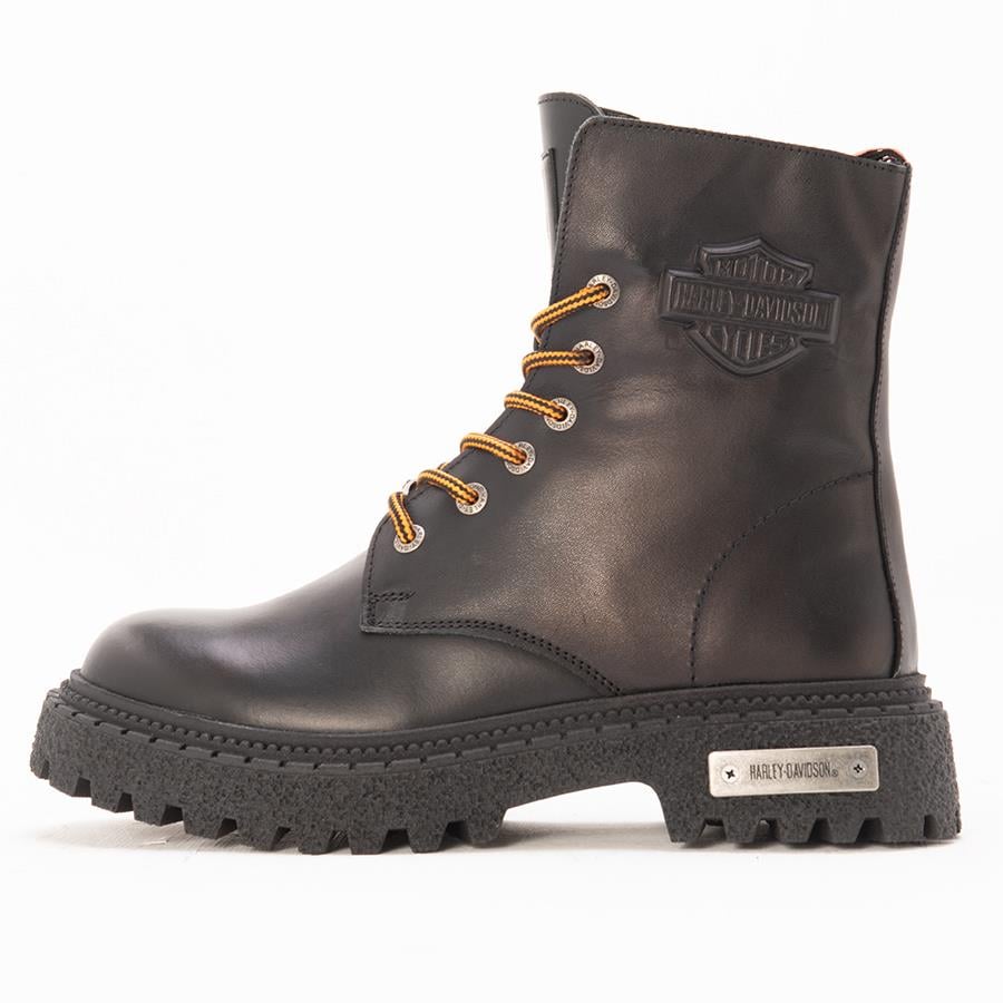 Harley Davidson Margaret Kadın Baskı Deri Bot 021Z100613