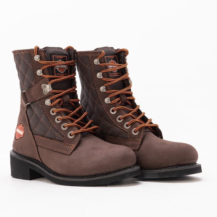 Harley Davidson New Worker Erkek Crazy Deri Bot