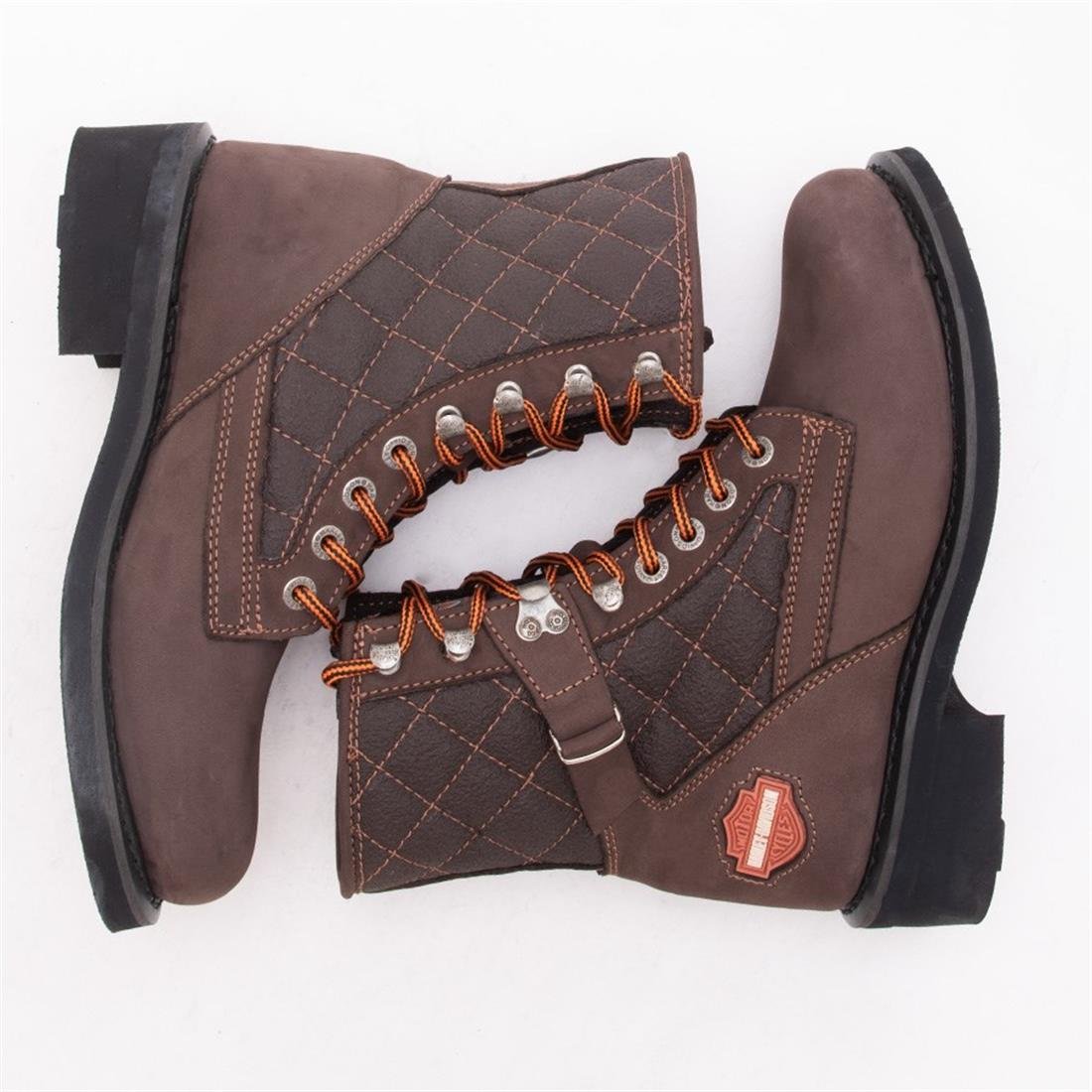 HARLEY DAVIDSON NEW WORKER KADIN CRAZY DERİ BOT