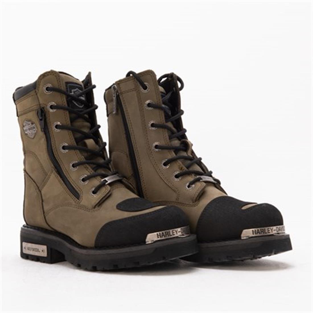 HARLEY DAVIDSON RIDDICK KADIN CRAZY DERİ HAKİ BOT