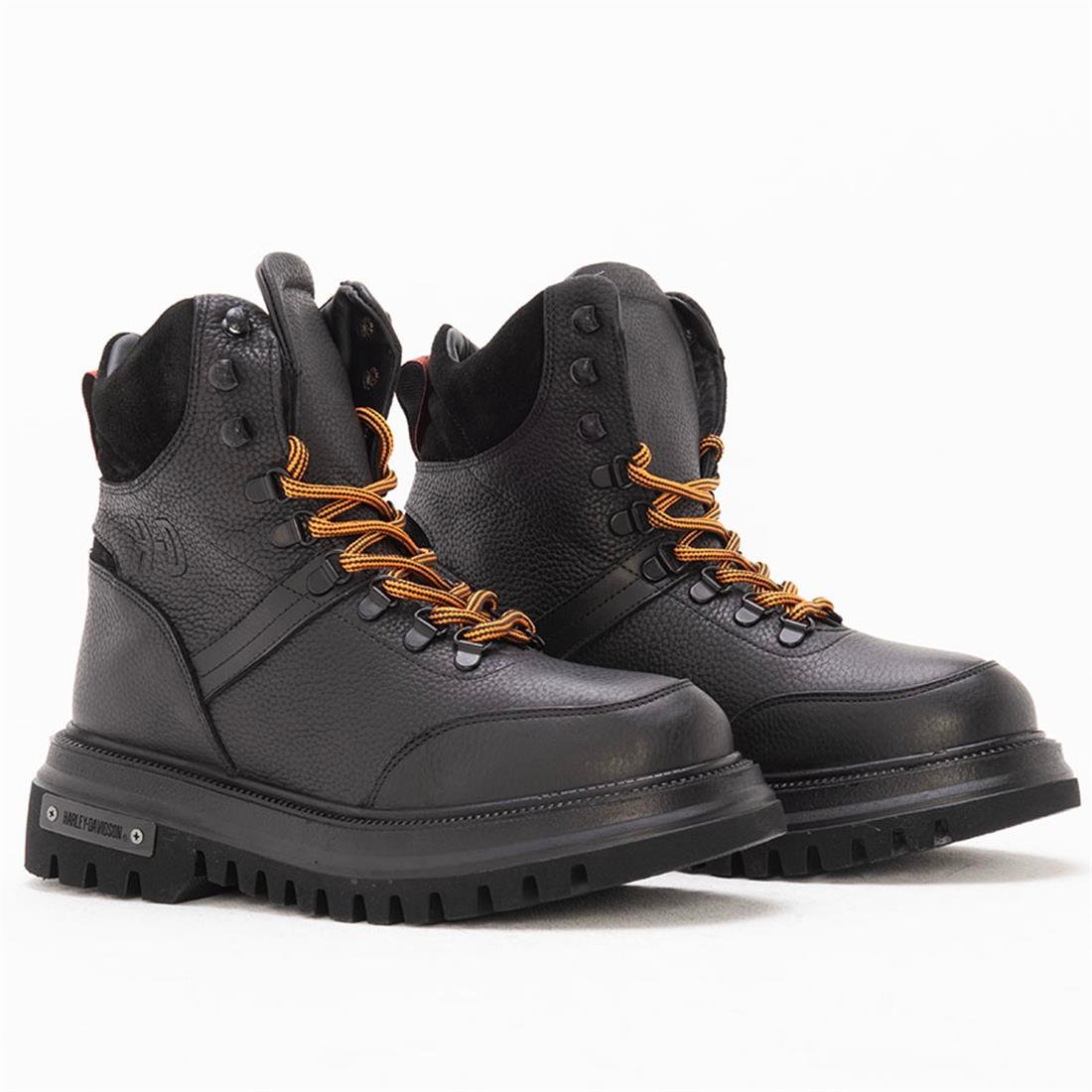 Harley Davidson Stein Erkek Baskılı Deri Bot 021M100564