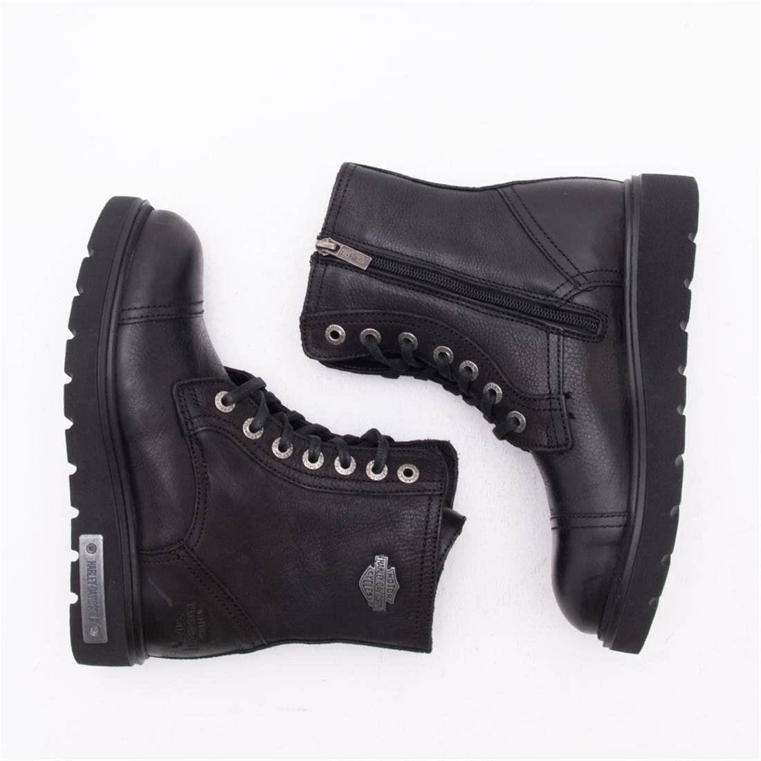 Harley Davidson Tums New Kadin Baskili Deri Bot