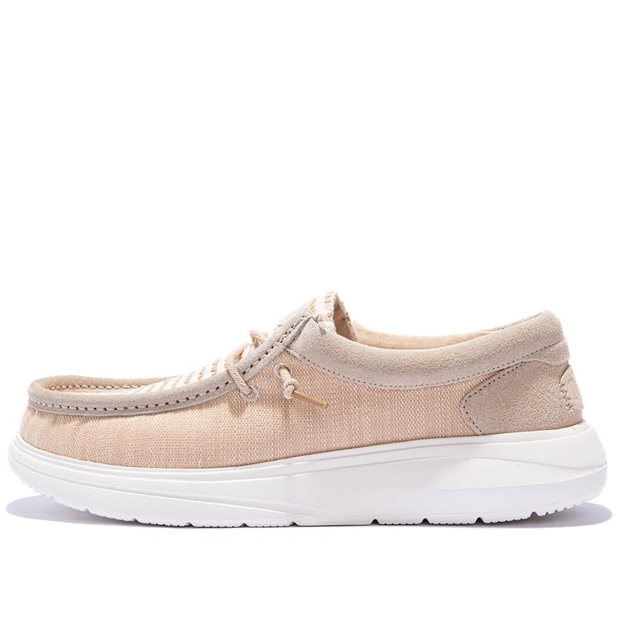 Hey Dude Wally Comf Woven Mn's Cream Sneaker Ayakkabı 43639-0MD