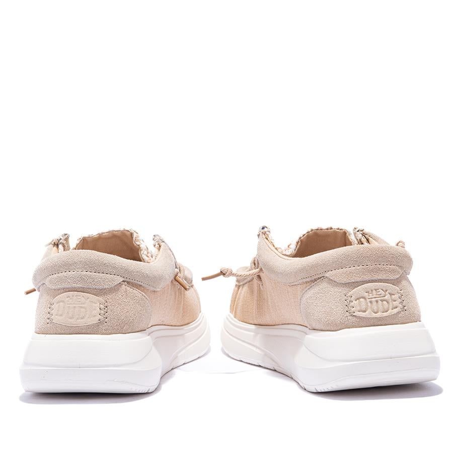 Hey Dude Wally Comf Woven Mn's Cream Sneaker Ayakkabı 43639-0MD