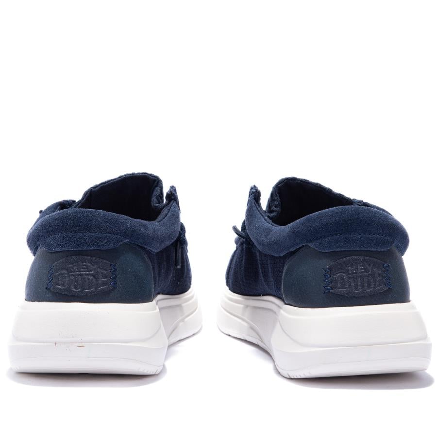 Hey Dude Wally Comf Woven Mn's Navy Sneaker Ayakkabı 43639-4UX