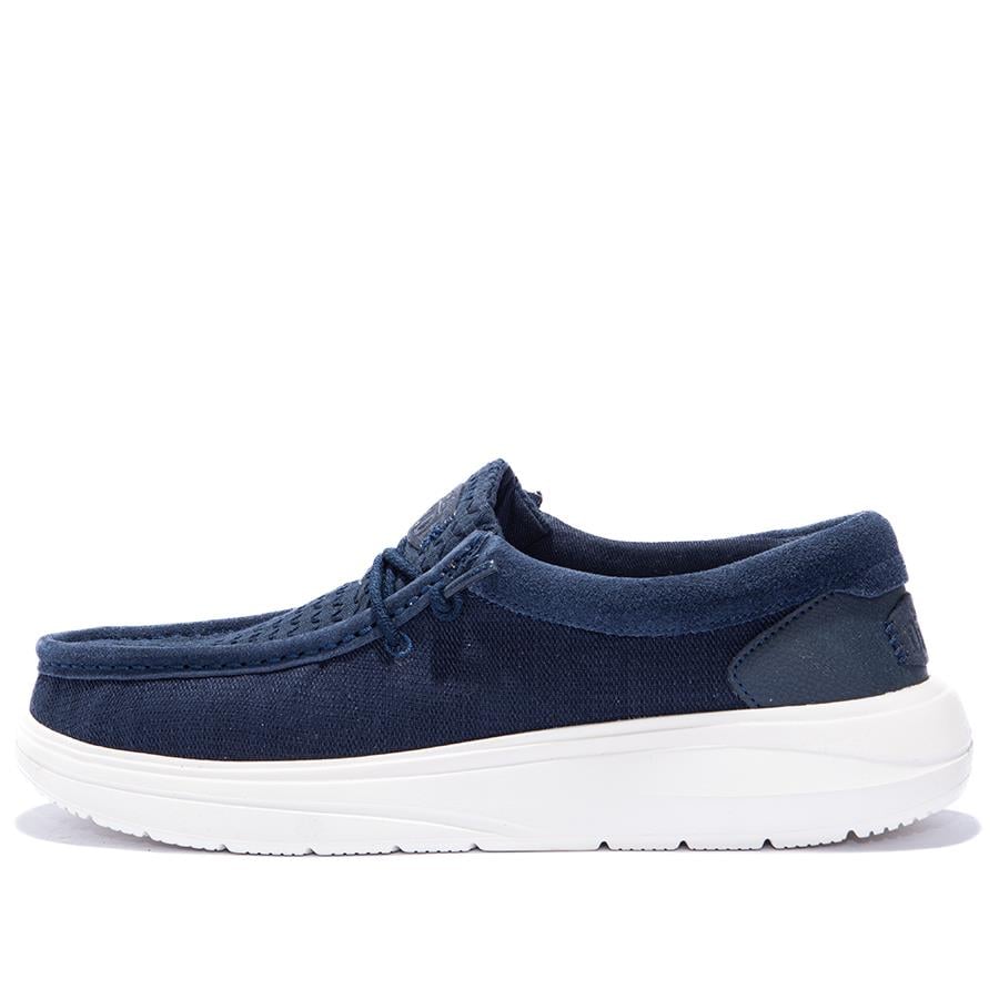 Hey Dude Wally Comf Woven Mn's Navy Sneaker Ayakkabı 43639-4UX