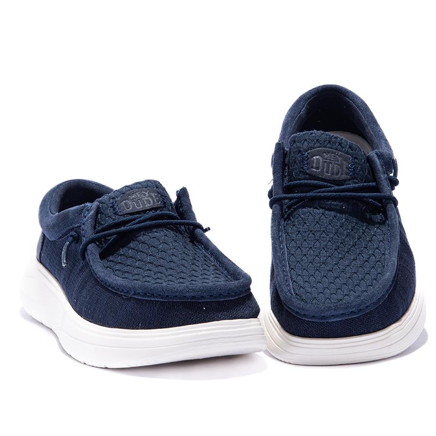 Hey Dude Wally Comf Woven Mn's Navy Sneaker Ayakkabı 43639-4UX