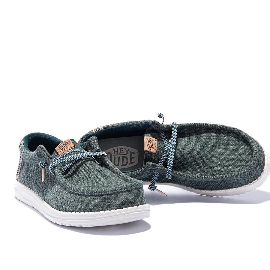 Hey Dude Wally Jute Mn's Green Sneaker Ayakkabı 43085-336