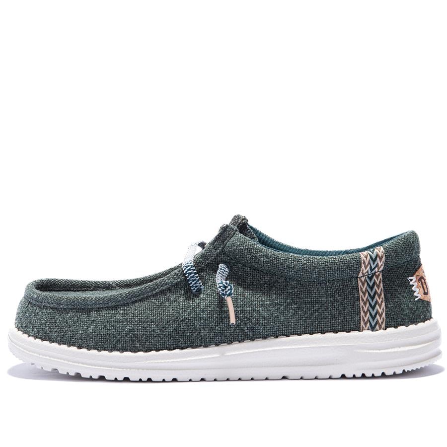 Hey Dude Wally Jute Mn's Green Sneaker Ayakkabı 43085-336