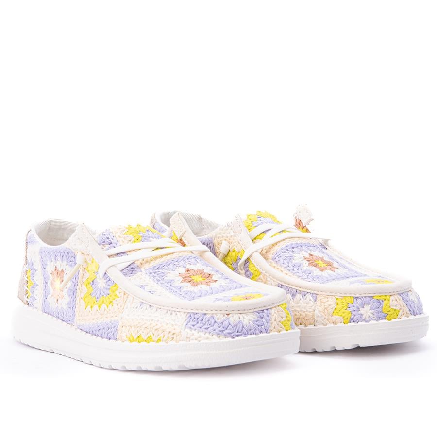 Hey Dude Wendy W Egret Lavander Sneaker Ayakkabı 43109-0NK