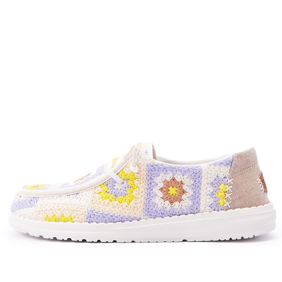 Hey Dude Wendy W Egret Lavander Sneaker Ayakkabı 43109-0NK