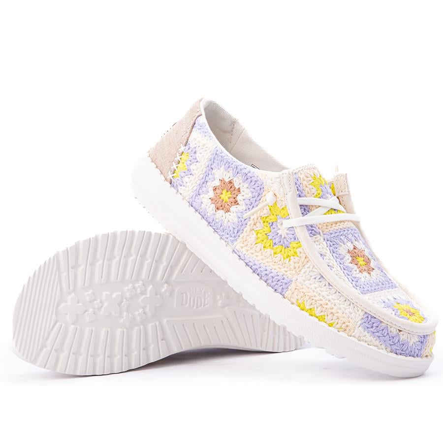 Hey Dude Wendy W Egret Lavander Sneaker Ayakkabı 43109-0NK