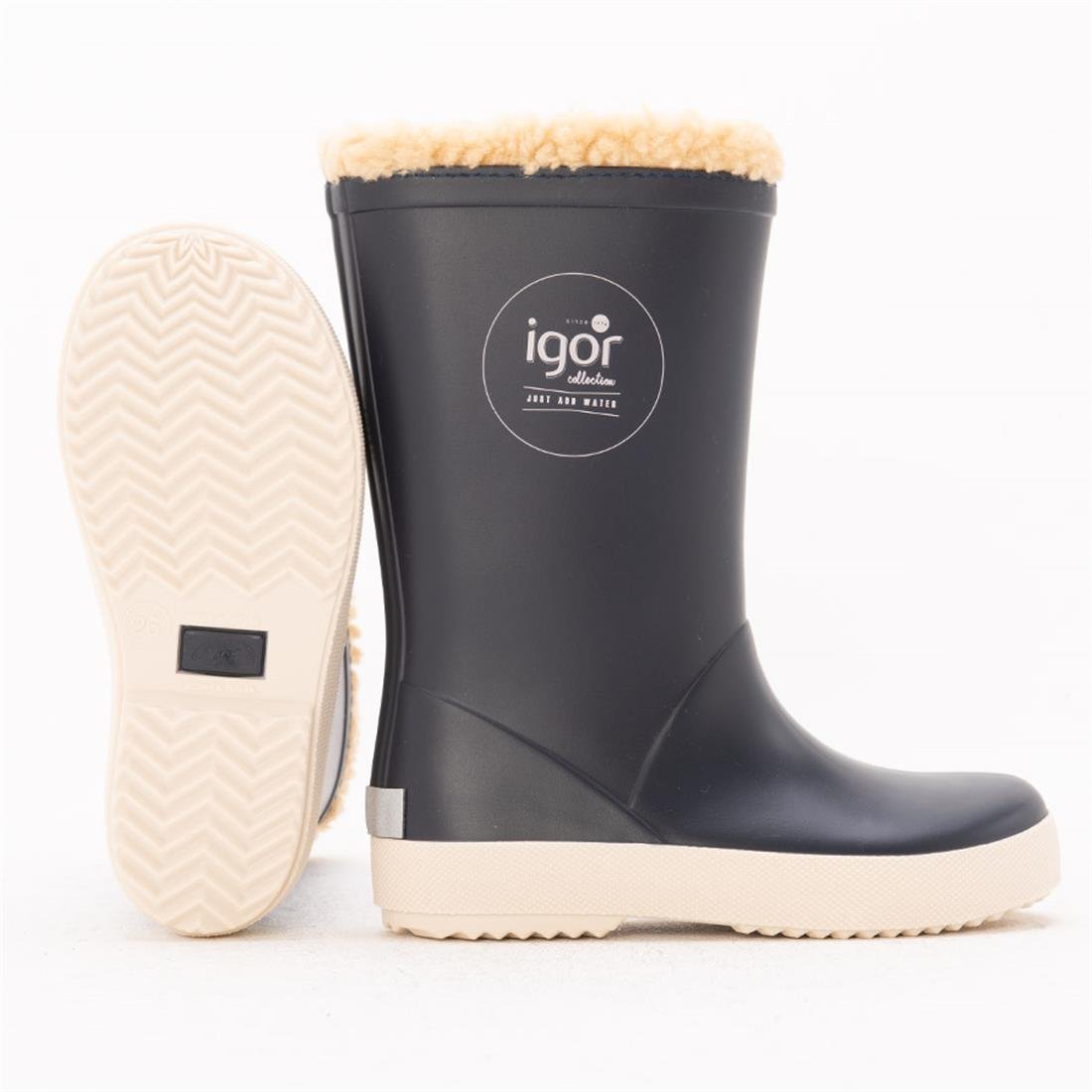 Igor Splash Nautico Borreguito Bebek-Çocuk Sari Çizme W10207