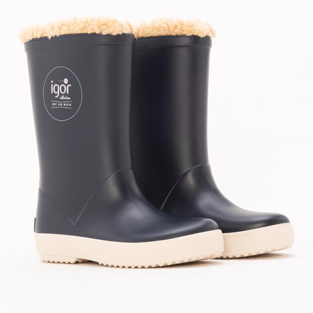 Igor Splash Nautico Borreguito Bebek-Çocuk Sari Çizme W10207