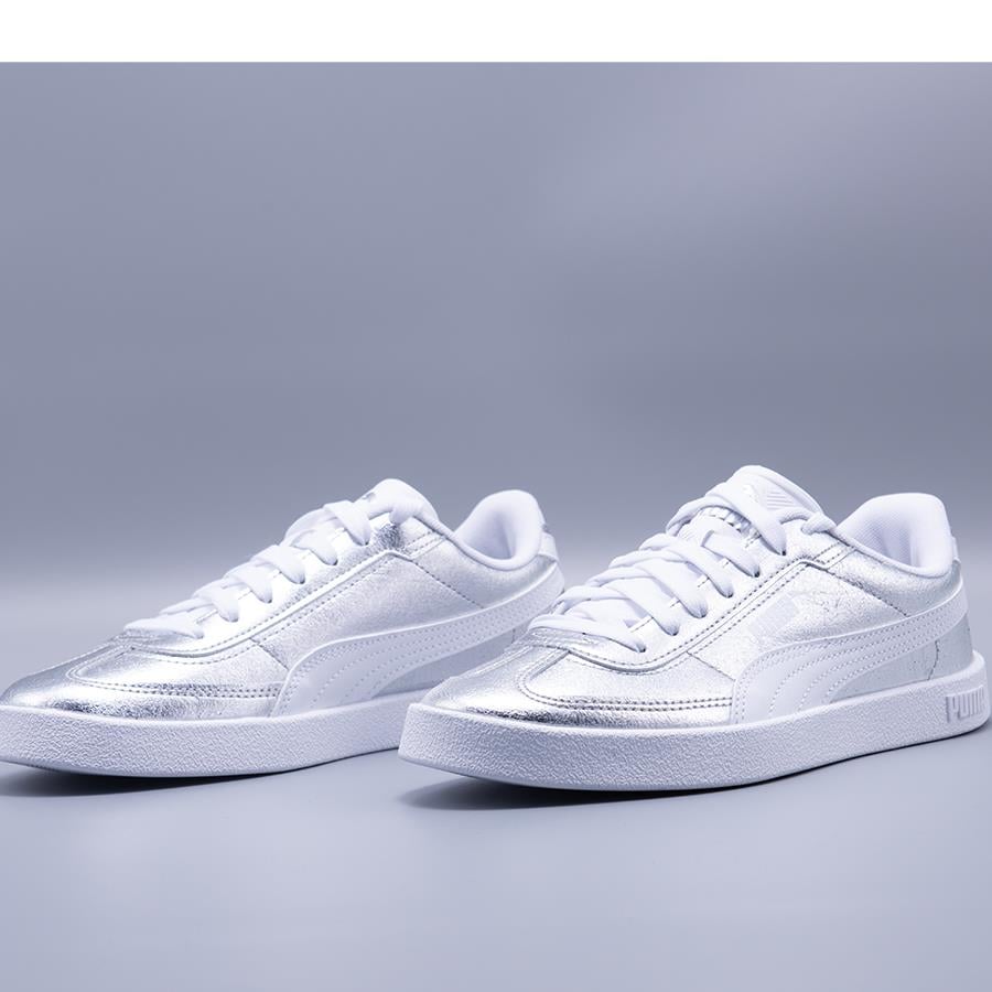 Puma Club II Era Metallic Silver Kadın Sneaker Ayakkabı 404461-02