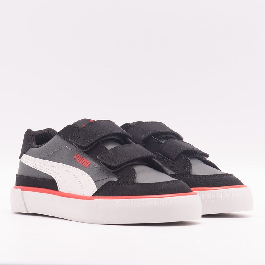 Puma Court Classic Vulc Kids V Ps Black Çocuk Sneaker Ayakkabı 407517-01
