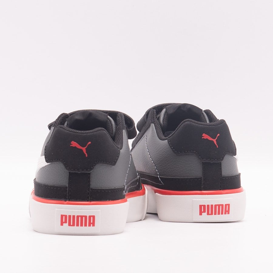 Puma Court Classic Vulc Kids V Ps Black Çocuk Sneaker Ayakkabı 407517-01