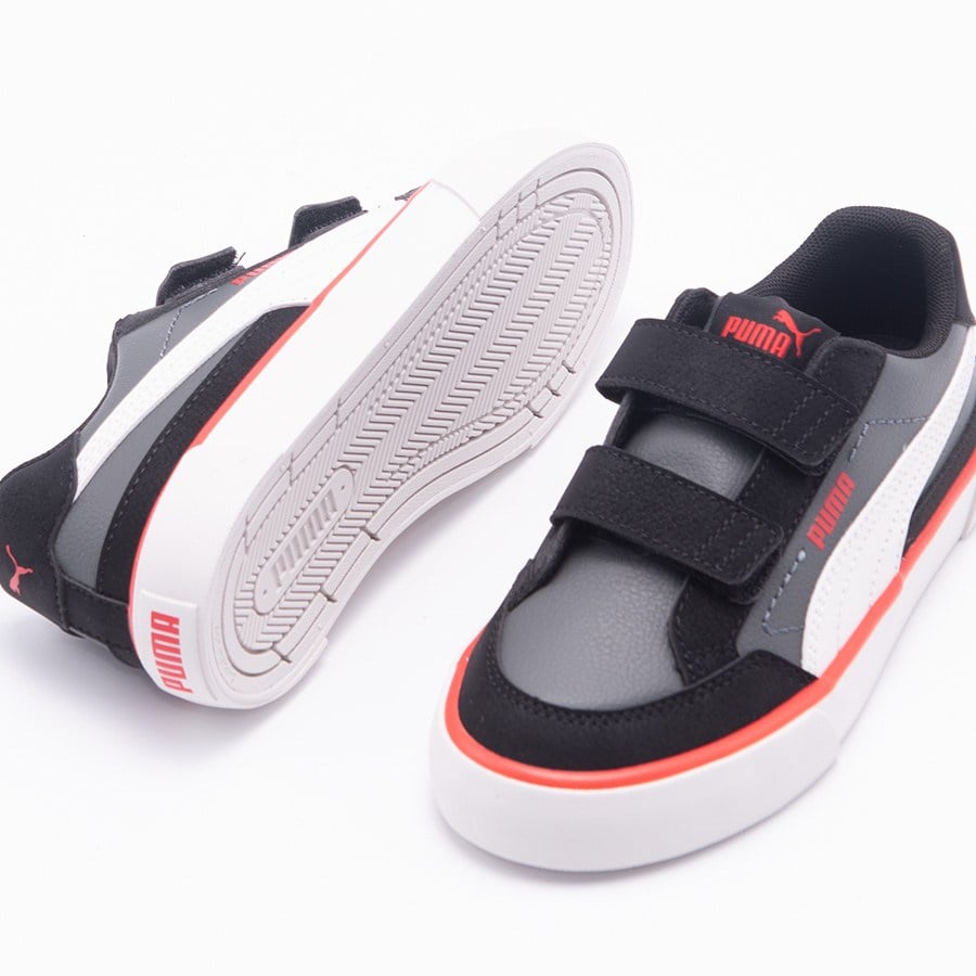 Puma Court Classic Vulc Kids V Ps Black Çocuk Sneaker Ayakkabı 407517-01