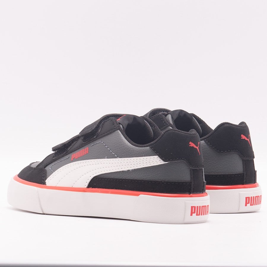 Puma Court Classic Vulc Kids V Ps Black Çocuk Sneaker Ayakkabı 407517-01