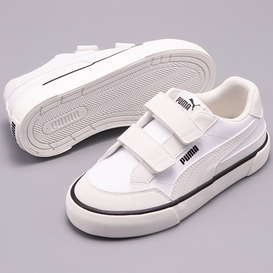 Puma Court Classic Vulc Kids V Ps White Çocuk Sneaker Ayakkabı 407517-02