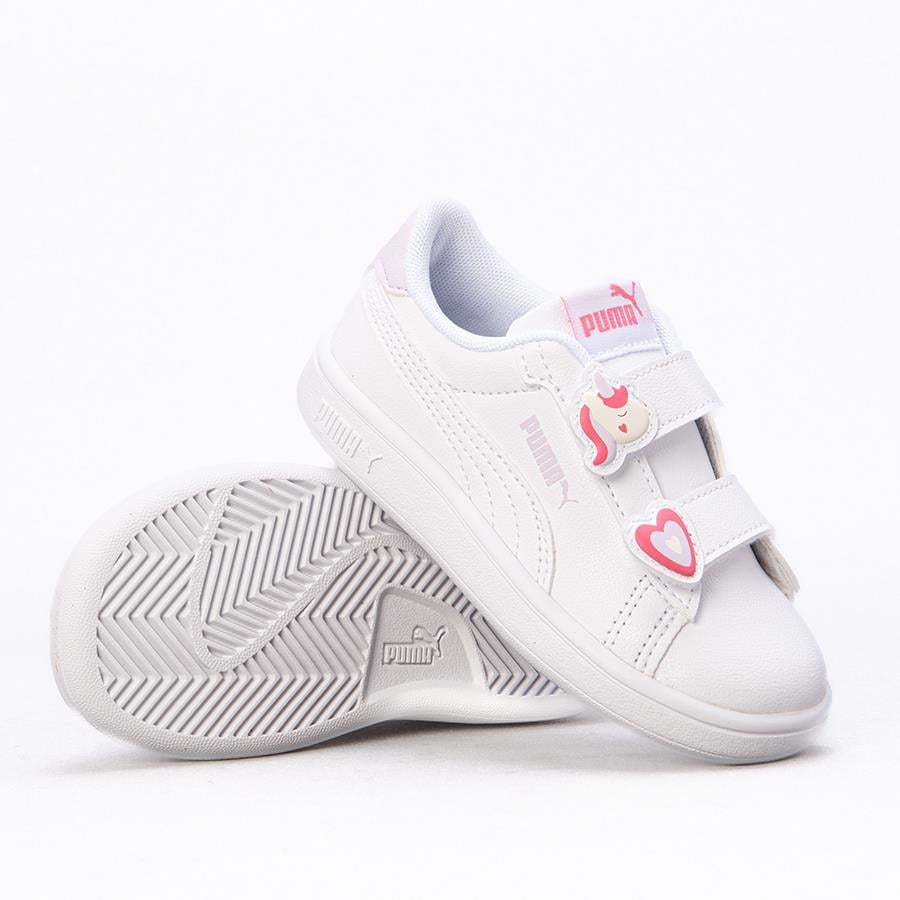 Puma Smash 3.0 Badges V Inf Çocuk Spor Ayakkabı 397287-07