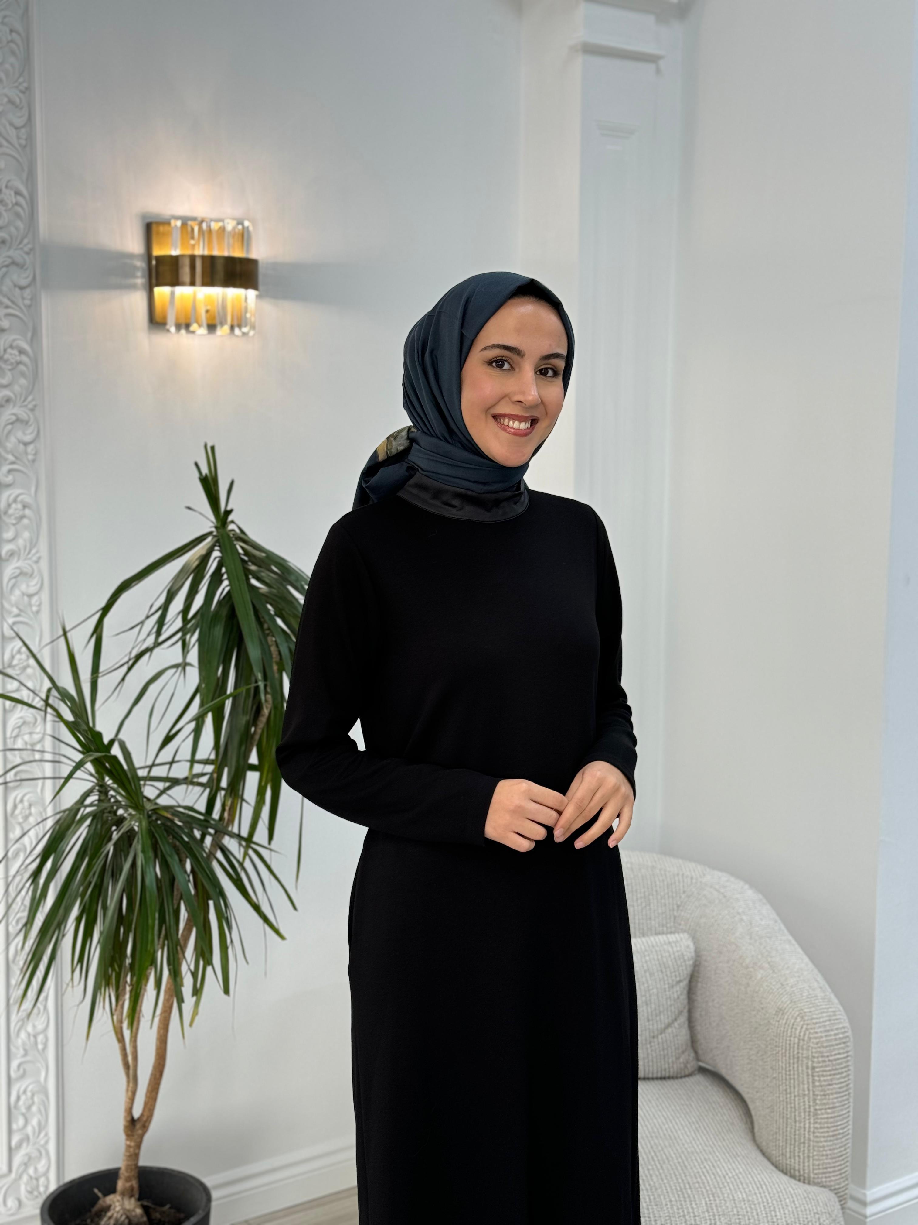 Almarwah Arkası Düğmeli Elbise 303797