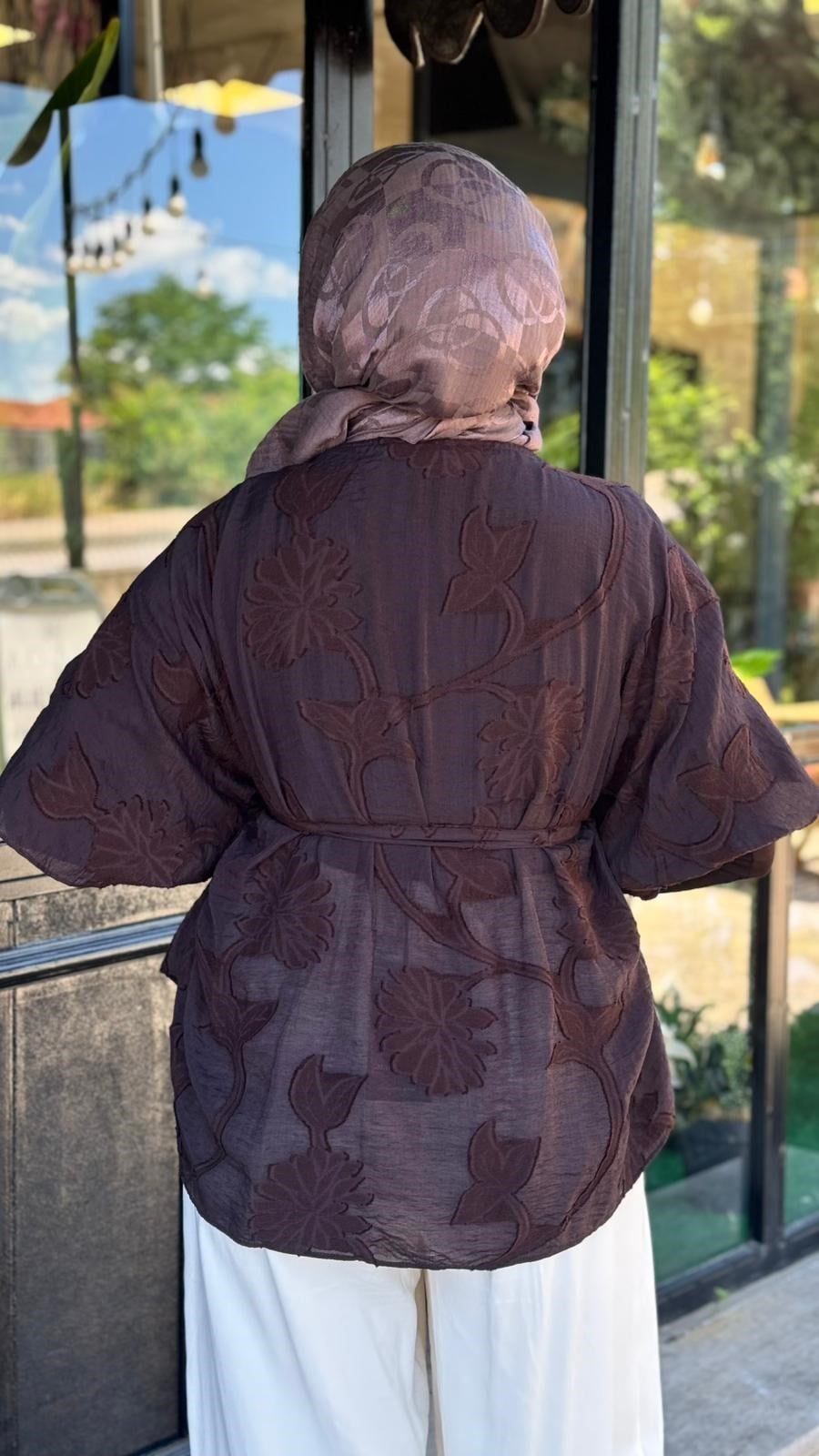 Almarwah Çiçek Desenli Tunik 102255