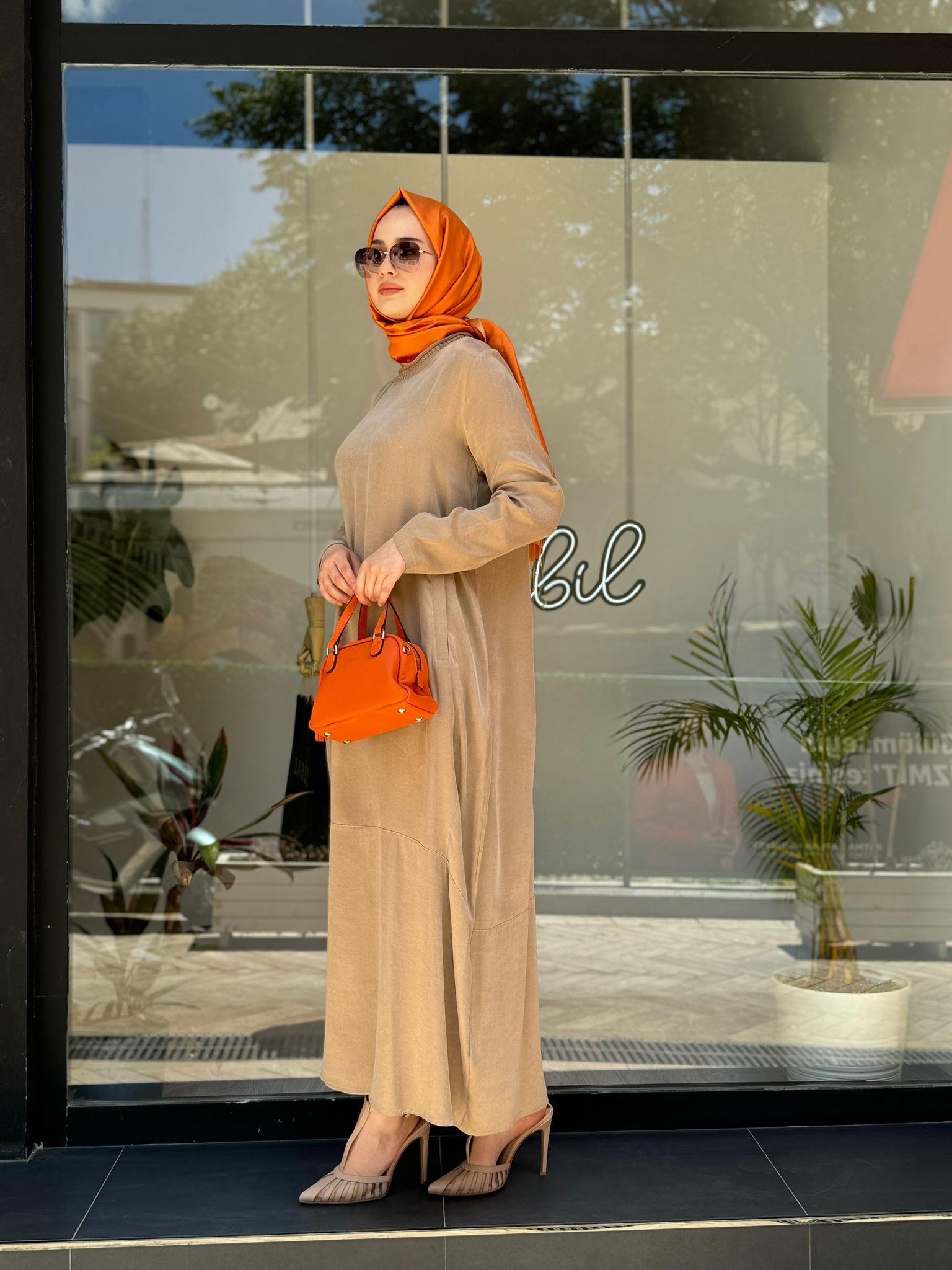 Almarwah Cupra Elbise Vizon 303722