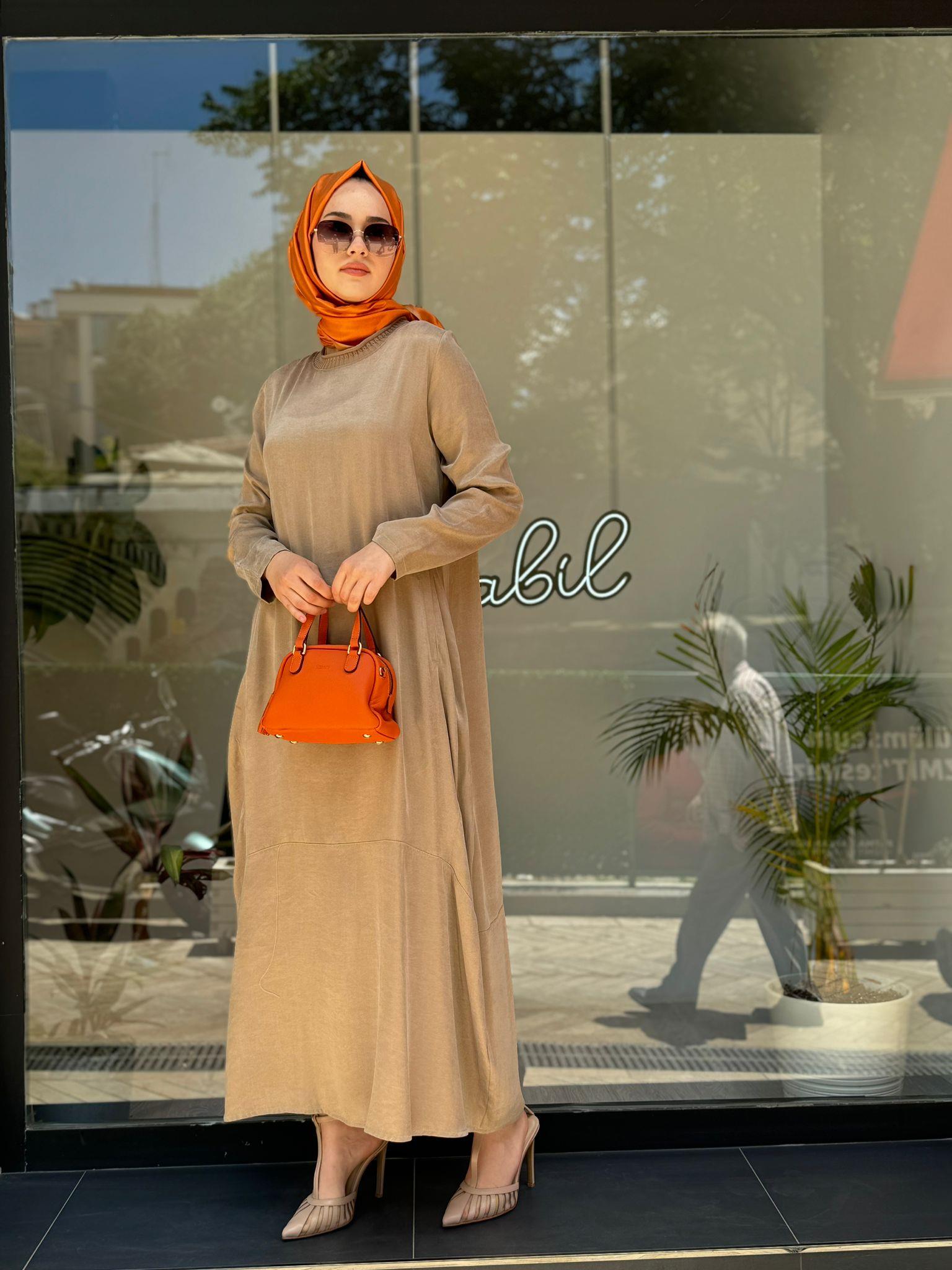 Almarwah Cupra Elbise Vizon 303722