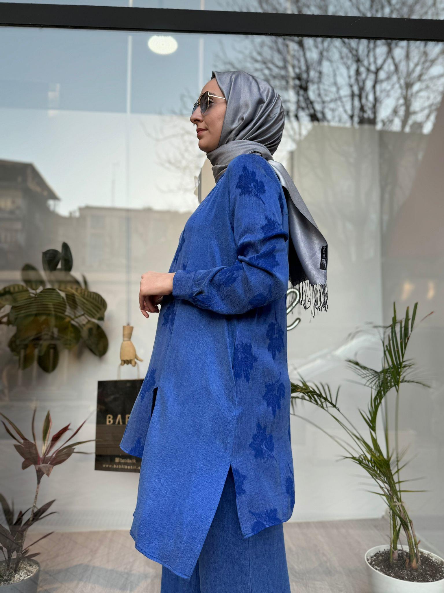 Almarwah Desenli Takım Saks 202553