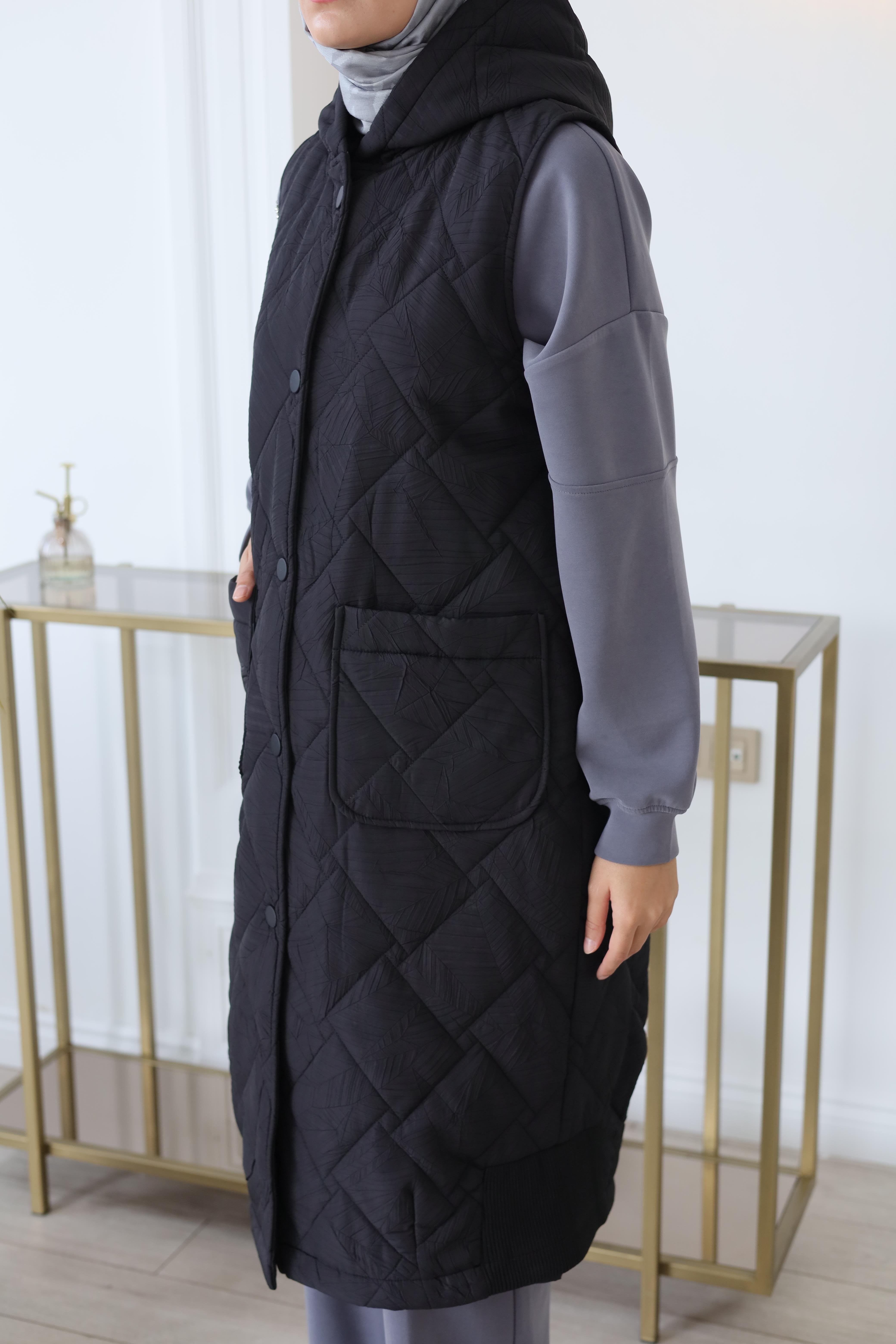 Almarwah Desenli Yelek 505329